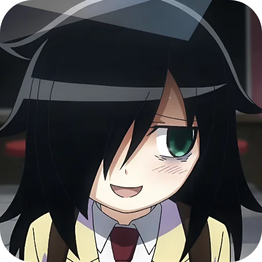 😅 Стикер «WataMote» для Telegram