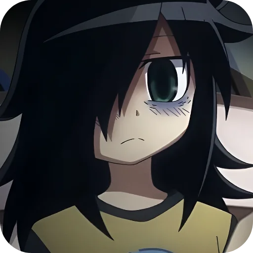 Стикерпак WataMote для Telegram