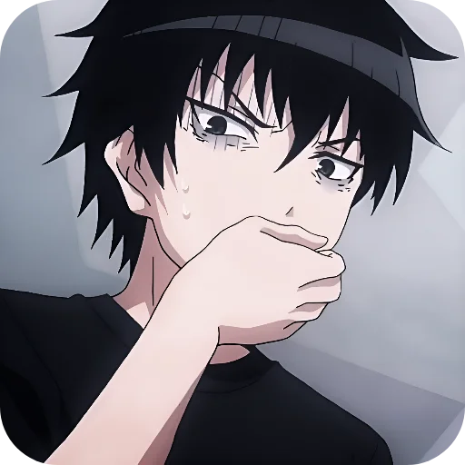 😤 Стикер «WataMote» для Telegram
