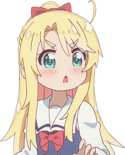 🤩 Стикер «Watashi ni Tenshi ga Maiorita» для Telegram