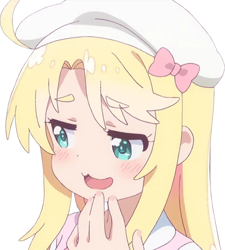 😅 Стикер «Watashi ni Tenshi ga Maiorita» для Telegram