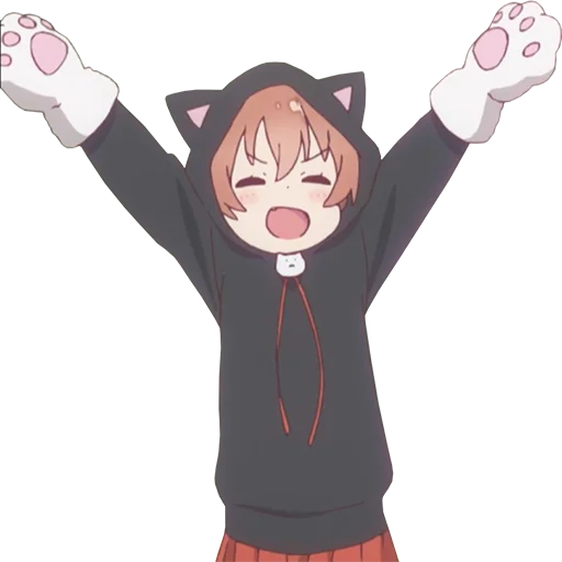 🙌 Стикер «Watashi ni Tenshi ga Maiorita» для Telegram