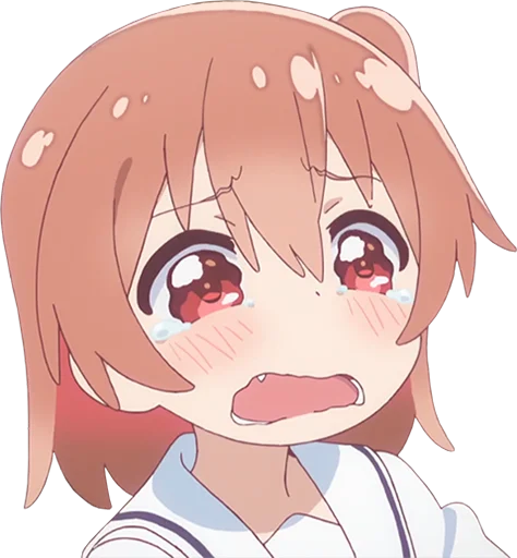 😭 Стикер «Watashi ni Tenshi ga Maiorita» для Telegram