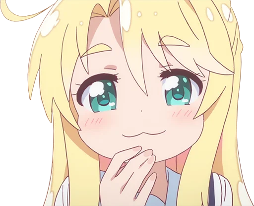 😏 Стикер «Watashi ni Tenshi ga Maiorita» для Telegram