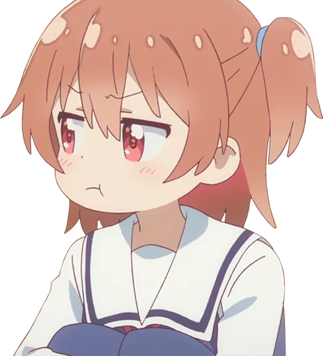 😤 Стикер «Watashi ni Tenshi ga Maiorita» для Telegram