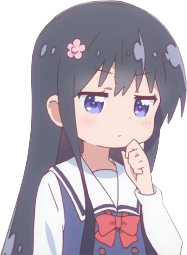 🤔 Стикер «Watashi ni Tenshi ga Maiorita» для Telegram