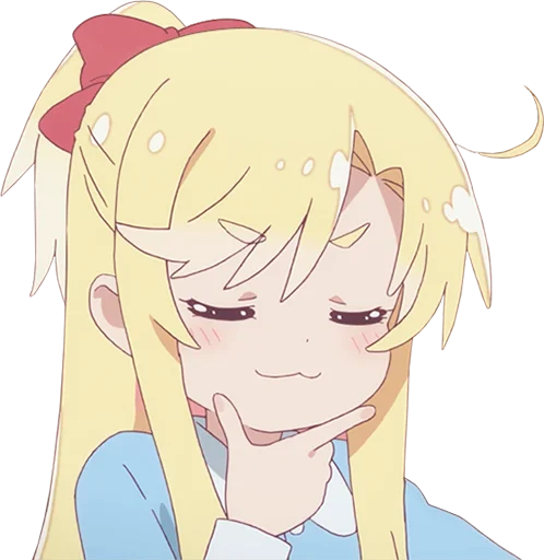 😏 Стикер «Watashi ni Tenshi ga Maiorita» для Telegram