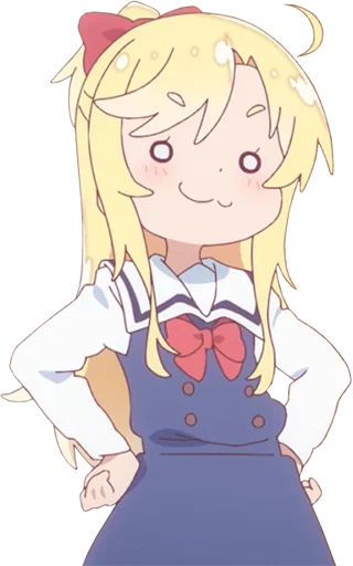 😈 Стикер «Watashi ni Tenshi ga Maiorita» для Telegram