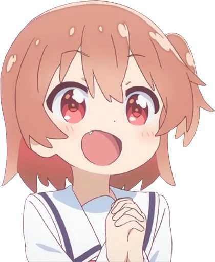 🤩 Стикер «Watashi ni Tenshi ga Maiorita» для Telegram
