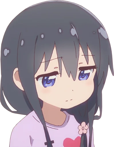 😞 Стикер «Watashi ni Tenshi ga Maiorita» для Telegram