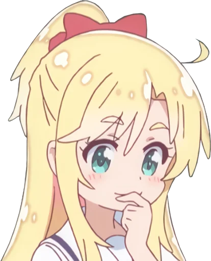 🤔 Стикер «Watashi ni Tenshi ga Maiorita» для Telegram