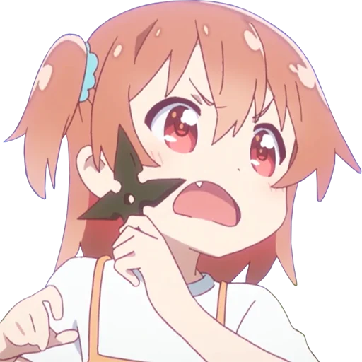 🗡 Стикер «Watashi ni Tenshi ga Maiorita» для Telegram
