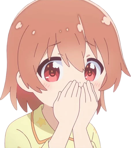 🙊 Стикер «Watashi ni Tenshi ga Maiorita» для Telegram