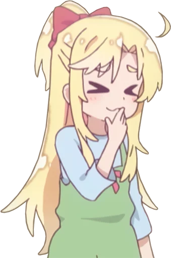😂 Стикер «Watashi ni Tenshi ga Maiorita» для Telegram