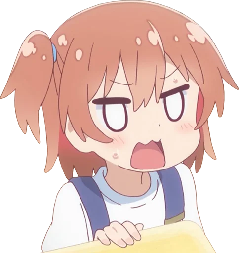 😡 Стикер «Watashi ni Tenshi ga Maiorita» для Telegram