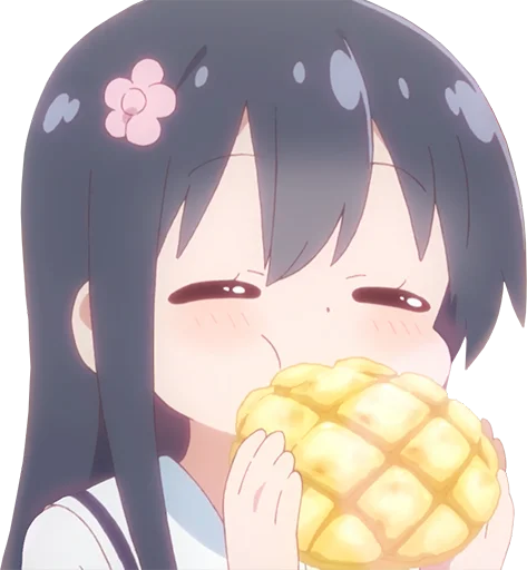 🍪 Стикер «Watashi ni Tenshi ga Maiorita» для Telegram