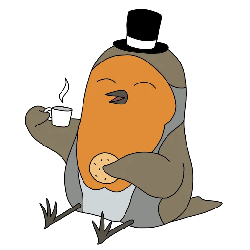 ☕️ Стикер «birds» для Telegram