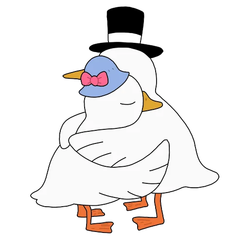 👩‍❤️‍💋‍👨 Стикер «birds» для Telegram
