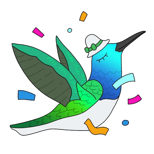 🥳 Стикер «birds» для Telegram