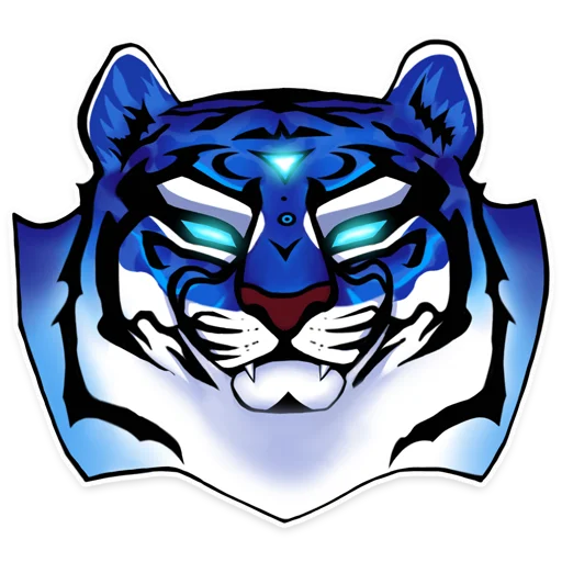 😎 Стикер «Water Tiger» для Telegram