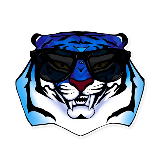 😎 Стикер «Water Tiger» для Telegram