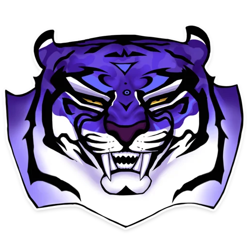 😈 Стикер «Water Tiger» для Telegram