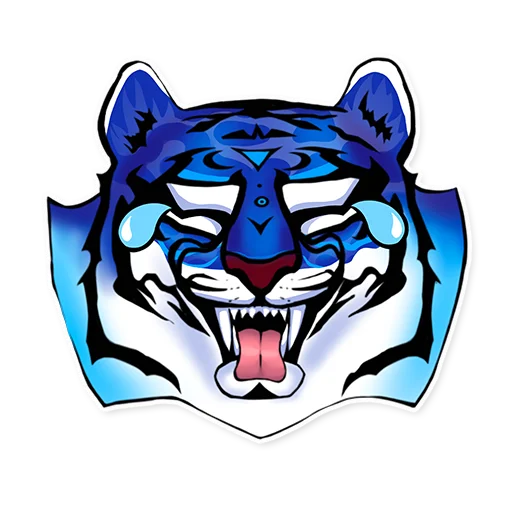 🤣 Стикер «Water Tiger» для Telegram