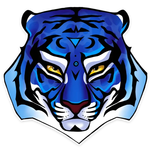 Стикерпак Water Tiger для Telegram