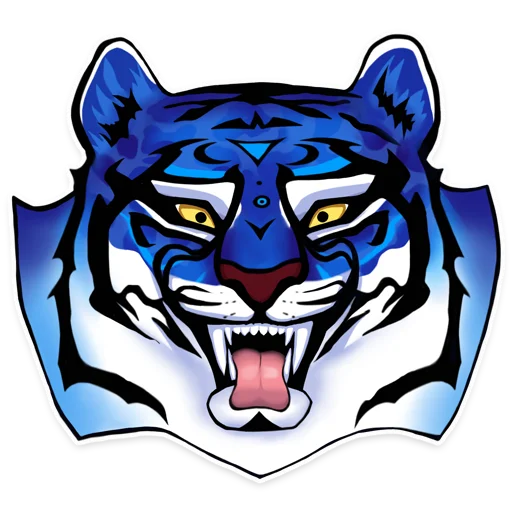😜 Стикер «Water Tiger» для Telegram