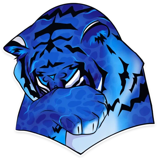 😅 Стикер «Water Tiger» для Telegram