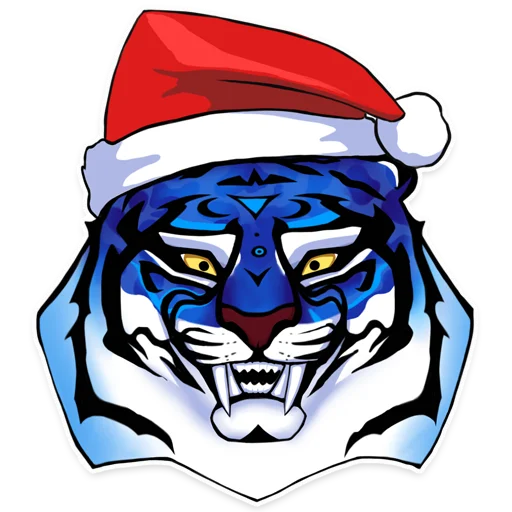 🥳 Стикер «Water Tiger» для Telegram