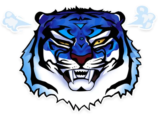 😡 Стикер «Water Tiger» для Telegram