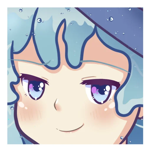 😏 Стикер «Водичка» для Telegram
