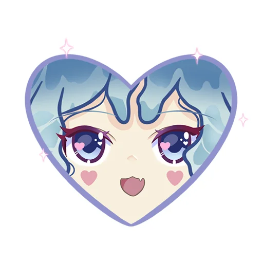 ❤️ Стикер «Водичка» для Telegram
