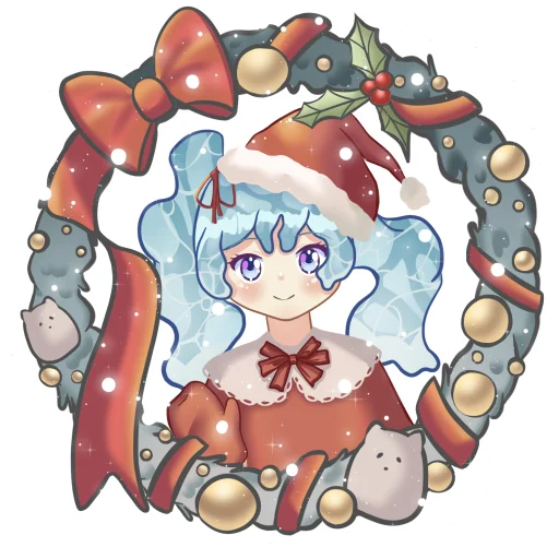 🎄 Стикер «Водичка» для Telegram