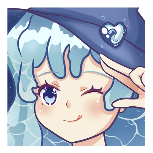 😉 Стикер «Водичка» для Telegram