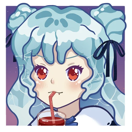 🎃 Стикер «Водичка» для Telegram