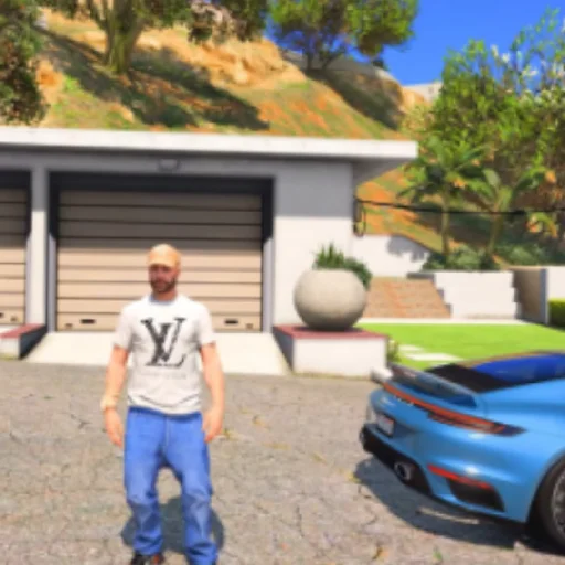 😄 Стикер «Water and Garvin Gta V» для Telegram