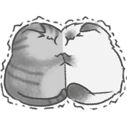 ☺️ Стикер «Акварельные котики» для Telegram
