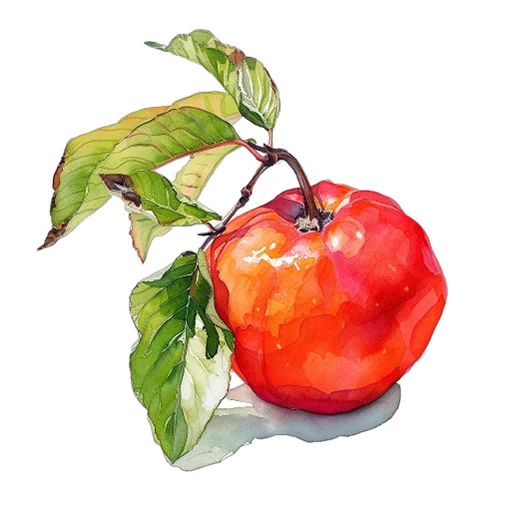 🎈 Стикер «Watercolor red» для Telegram