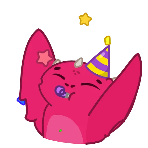 🥳 Стикер «Water Dragon» для Telegram