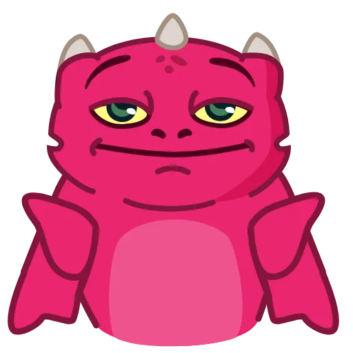 👐 Стикер «Water Dragon» для Telegram