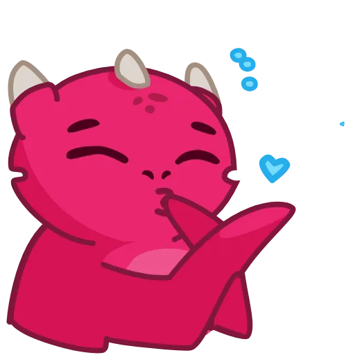 😘 Стикер «Water Dragon» для Telegram