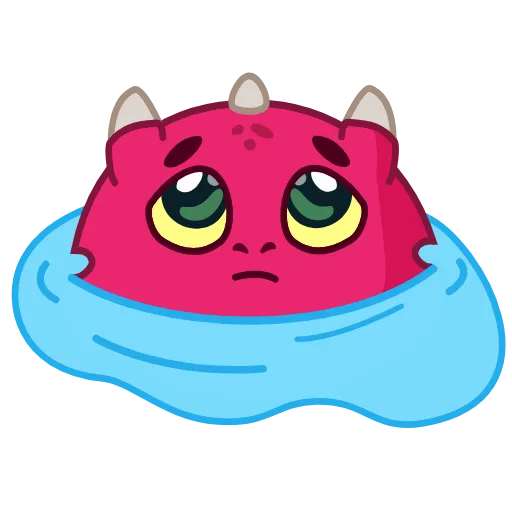 😔 Стикер «Water Dragon» для Telegram