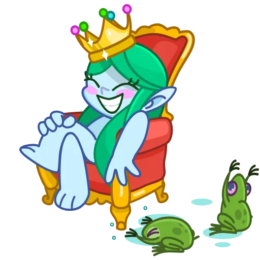 👑 Эмодзи «Water Lily» для Telegram