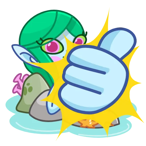 👍 Эмодзи «Water Lily» для Telegram