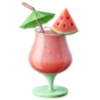 🍹 Эмодзи «Арбузные буквы» для Telegram