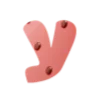 😚 Эмодзи «Арбузные буквы» для Telegram