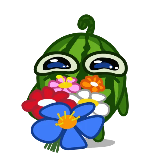 🌹 Стикер «Арбузики» для Telegram