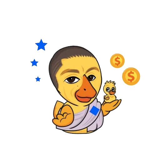 🌟 Стикер «Quack!» для Telegram